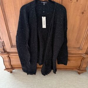 NYDJ Black Cardigan Sweater